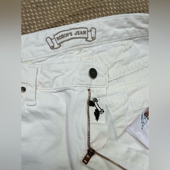 New Men's ROBIN'S JEAN Double Flaps Denim Shorts - Picture 5 of 9